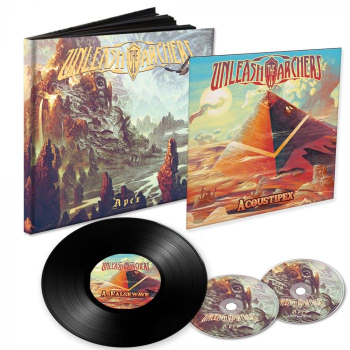 UNLEASH THE ARCHERS - Apex / 5th Anniversary Reissue Earbook 2CD + 10 Inch PRE-ORDER RELEASE DATE 11/18/22