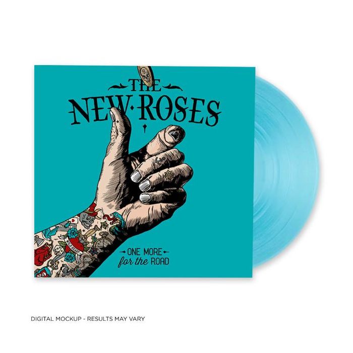 THE NEW ROSES-One More For The Road/Limited Edition Curacao Transparent LP
