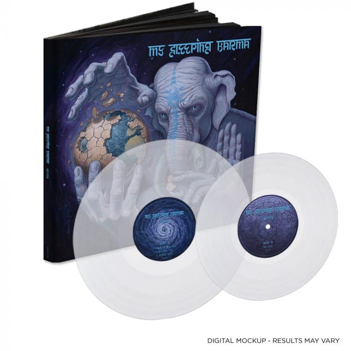 MY SLEEPING KARMA - Atma / LIMITED DIEHARD EDITION HARDCOVER CLEAR LP WITH BONUS CLEAR 10 INCH RECORD PRE-ORDER ESTIMATED RELEASE DATE 7/29/22
