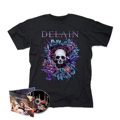 DELAIN - Apocalypse & Chill / CD + T-Shirt Bundle