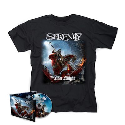 SERENITY - The Last Knight / Digipack CD + T-Shirt Bundle