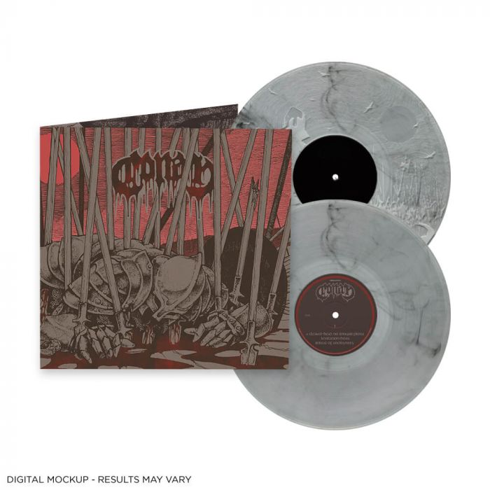 CONAN - Evidence Of Immortality / LIMITED EDITION Marble Clear Black 2LP PRE-ORDER RELEASE DATE 8/19/22