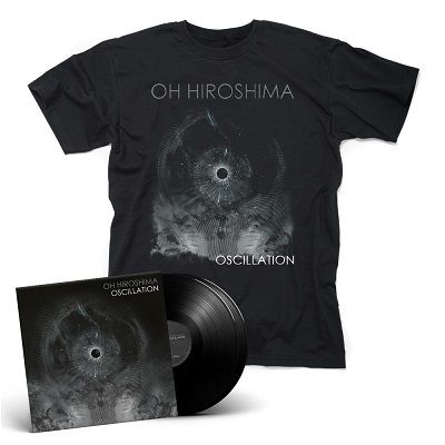 OH HIROSHIMA-Oscillation/Limited Edition BLACK Vinyl Gatefold 2LP + T-Shirt Bundle