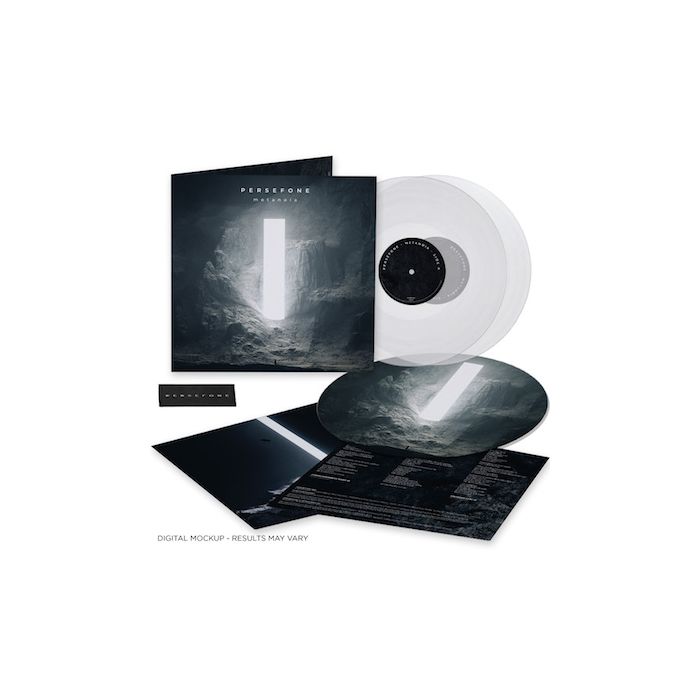 PERSEFONE - Metanoia / LIMITED DIEHARD EDITION CLEAR 2LP W/ PATCH + SLIPMAT PRE-ORDER ESTIMATED RELEASE DATE 2/4/22
