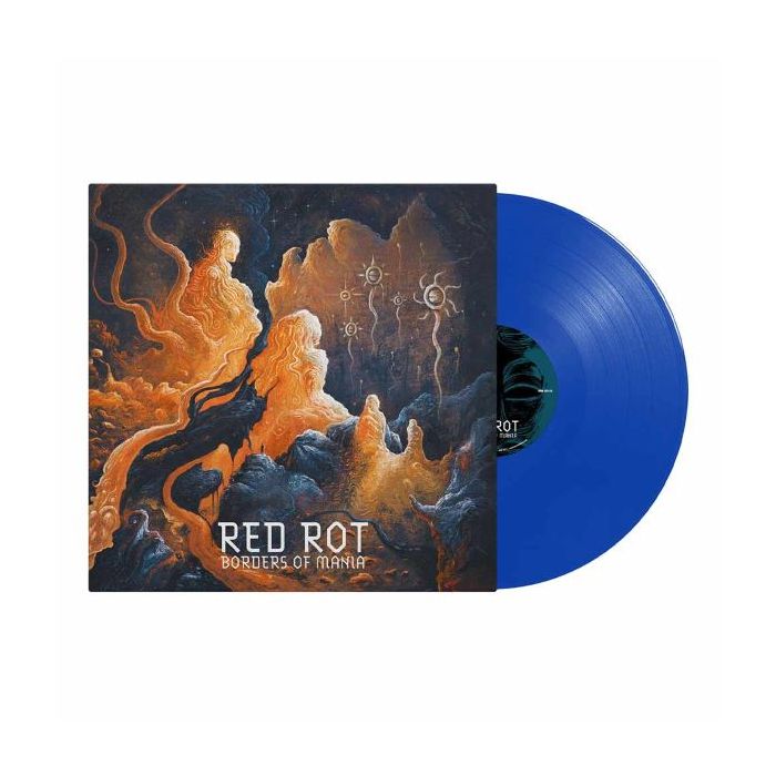 RED ROT - Borders of Mania / Transparent Blue Vinyl LP - Pre Order Release Date 5/10/2024