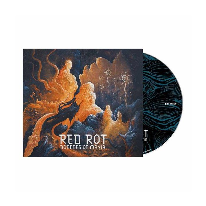 RED ROT - Borders of Mania / Digipak CD - Pre Order Release Date 5/10/2024