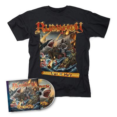 RUMAHOY - Time II: Party / CD + T-Shirt Bundle