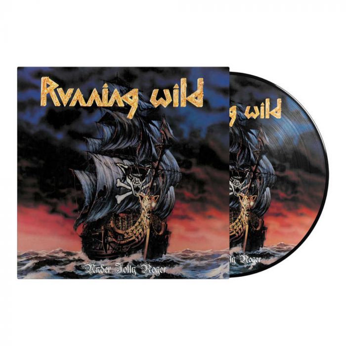 RUNNING WILD - Under Jolly Roger / Picture Vinyl  LP - Pre Order Release Date 8/16/2024