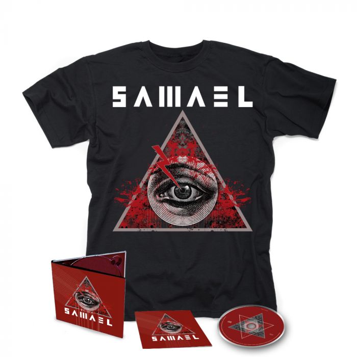 SAMAEL-Hegemony/Limited Edition Digipack CD + T-Shirt Bundle