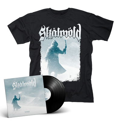 SKALMOLD- Sorgir/Limited Edition BLACK Vinyl Gatefold 2LP + Sorgir T-Shirt Bundle