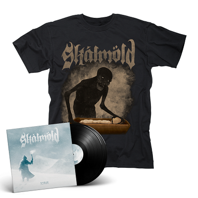 SKALMOLD- Sorgir/Limited Edition BLACK Vinyl Gatefold 2LP + Mara T-Shirt Bundle