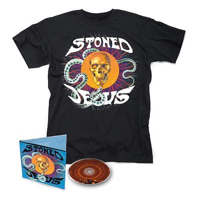 STONED JESUS - First Communion / Digipak CD + T-Shirt Bundle