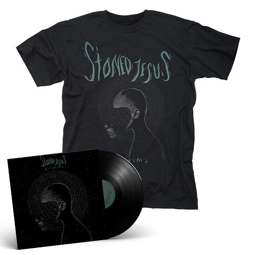 STONED JESUS- Pilgrims/Limited Edition BLACK Vinyl Gatefold LP + T-Shirt Bundle