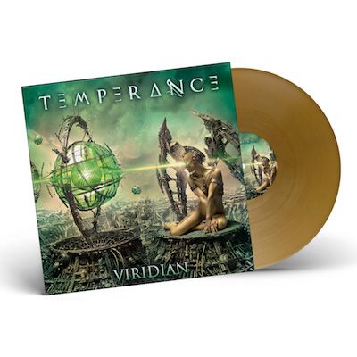 TEMPERANCE - Viridian / GOLD LP Gatefold