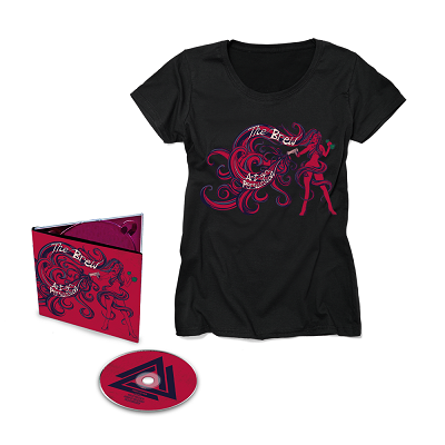 THE BREW- Art Of Persuasion/Limited Edition Digipack CD + Girls T-Shirt 