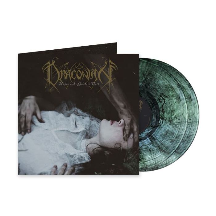 DRACONIAN - Under a Godless Veil / Limited Edition Marbled Curacao Black Vinyl 2LP