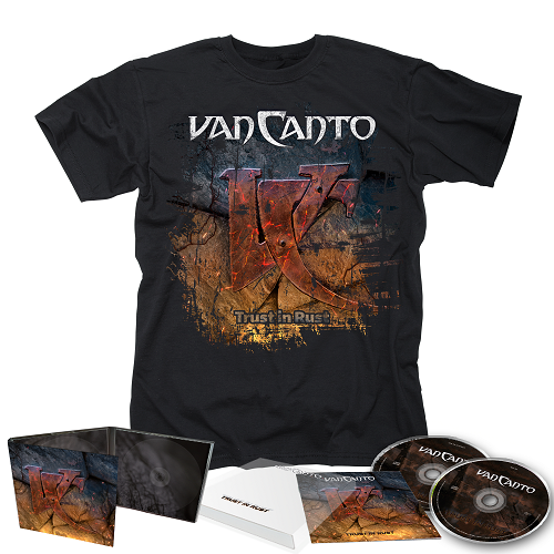 VAN CANTO-Trust In Rust/Limited Edition Digipack 2CD + T-Shirt Bundle