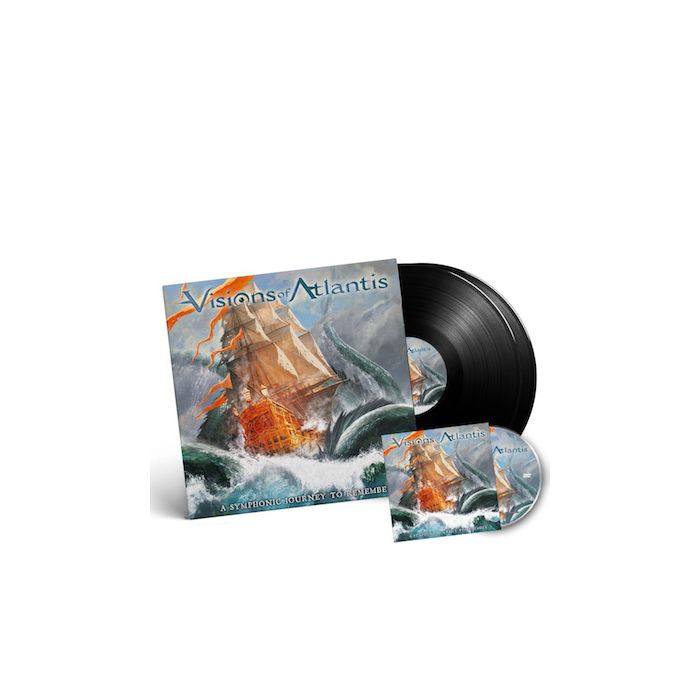 VISIONS OF ATLANTIS - A Symphonic Journey To Remember / Black 2LP + DVD