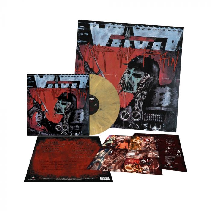 VOIVOD - War And Pain / NAPALM EXCLUSIVE Dead Gold Marble LP
