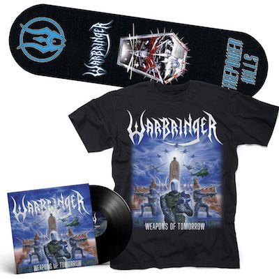 WARBRINGER - Weapons Of Tomorrow / BLACK LP + T-Shirt + Skateboard Bundle