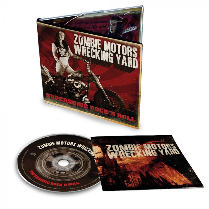 ZOMBIE MOTORS WRECKING YARD-Supersonic Rock´n Roll/ Limited Edition Digipack CD