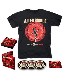 ALTER BRIDGE-Live At The O2 Arena + Rarities/Limited Edition Digipack 3CD + T-Shirt Bundle
