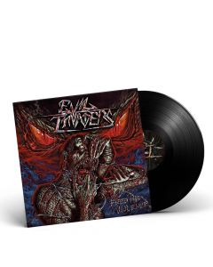 EVIL INVADERS-Feed Me Violence/Limited Edition BLACK Gatefold LP