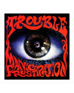 TROUBLE - Manic Frustration / CLEAR RED BLUE SPLATTER LP