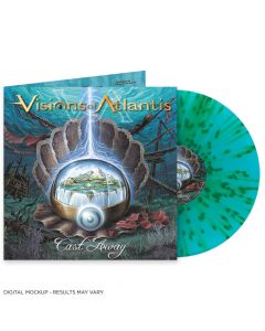 VISIONS OF ATLANTIS-Cast Away / Limited Edition Green Turquoise Blue Splatter Vinyl LP - Pre Order Release Date 9/15/2023