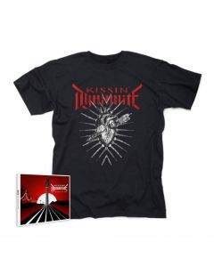 KISSIN' DYNAMITE - Not The End Of The Road / Digipak CD + T-Shirt Bundle