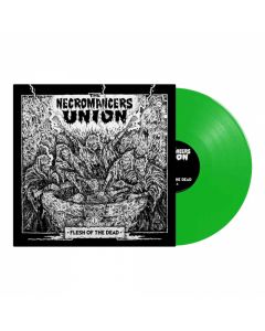 THE NECROMANCERS UNION - Flesh Of The Dead / LIMITED EDITION Neon Green LP