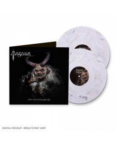 MAGNUM - The Monster Roars / NAPALM RECORDS EXCLUSIVE WHITE BLACK MARBLE 2LP PRE-ORDER RELEASE DATE 1/14/22