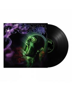 TROUBLE - Plastic Green Head / Black LP