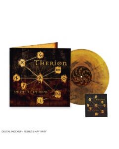 THERION - Secrets Of The Runes / LIMITED EDITION ORANGE BLACK MARBLED 2LP Pre Order Release Date 10/28/2022