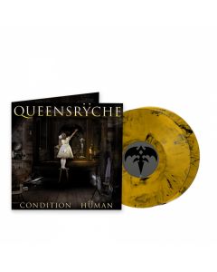 QUEENSRYCHE - Condition Human / Limited Edition Yellow Black Marble 2LP PRE-ORDER RELEASE DATE 11/18/22