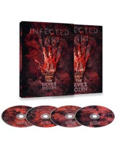 INFECTED RAIN - The Devil's Dozen LIve / A5 Digipak 2-CD + DVD +BluRay- Pre Order Release Date 4/14/2023