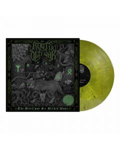 ROOTS OF THE OLD OAK - The Devil and His Wicked Ways / Green Yellow Marble LP / PRE-ORDER RELEASE DATE 09/15/2023