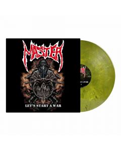 MASTER - Let's Start A War / Green Yellow Marble LP