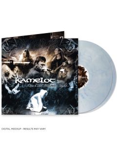 KAMELOT - One Cold Winter's Night  / Limited Edition White Blue Marbled Vinyl 2LP - Pre Order Release Date 11/17/2023