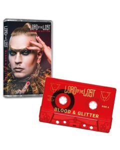 LORD OF THE LOST - Blood & Glitter / Limited Edition RED Cassette Tape 