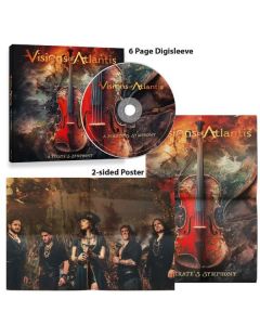 VISIONS OF ATLANTIS - A Pirate's Symphony / Digisleeve CD - Pre Order Release Date 12/1/2023