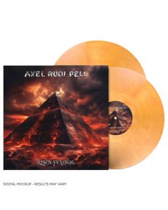 AXEL RUDI PELL - Risen Symbol / Limited Edition Yellow Red Marbled Vinyl 2LP - Pre Order Release Date 6/14/2024