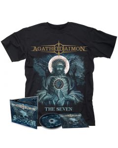 AGATHODAIMON - The Seven / Digipak CD + T-Shirt Bundle