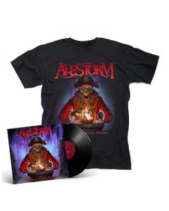 ALESTORM - Curse Of The Crystal Coconut / Black LP + T-Shirt Bundle