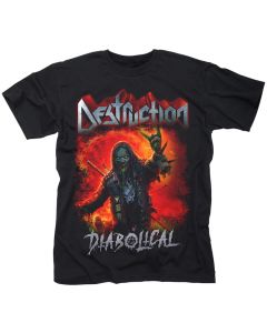 DESTRUCTION - Diabolical / T-Shirt PRE-ORDER RELEASE DATE 4/8/22