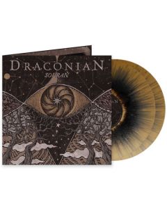 DRACONIAN - Sovran / Limited Edition Gold Black Splatter Vinyl 2LP - PRE ORDER RELEASE DATE 12/15/2023