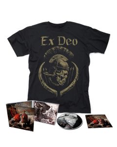 EX DEO-The Immortal Wars/Limited Edition Digipack CD + T-Shirt Bundle + Autographed Booklet (first 200 orders)