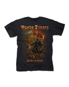 GRAVE DIGGER - Fields Of Blood / BLACK Gatefold LP + T-Shirt Bundle