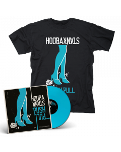 HOOBASTANK-Push Pull/Limited Edition Blue LP + T-Shirt Bundle