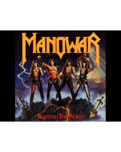 MANOWAR - Fighting The World / NAPALM RECORDS EXCLUSIVE Milky Clear LP